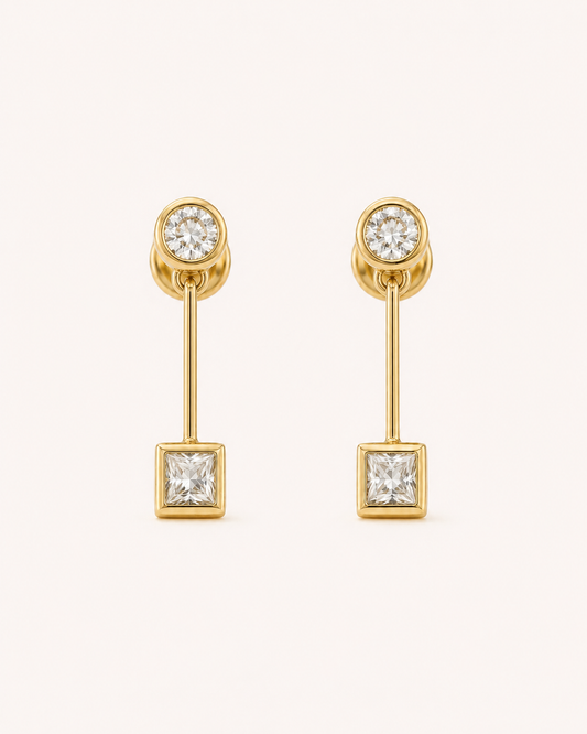 Caravanas de Oro | 18 Kilates