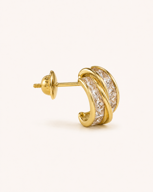 Caravanas de Oro | 18 Kilates