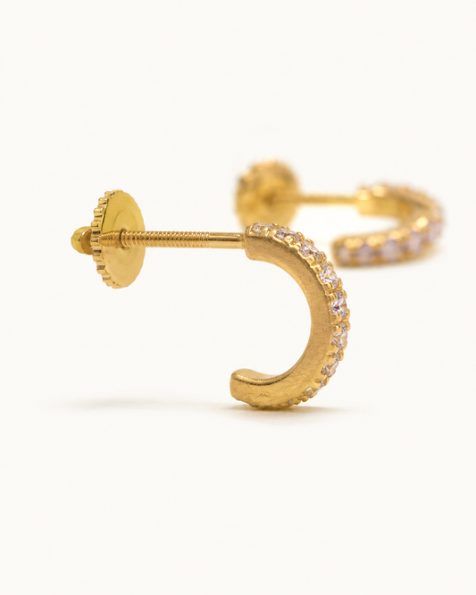 Caravanas de Oro | 18 Kilates