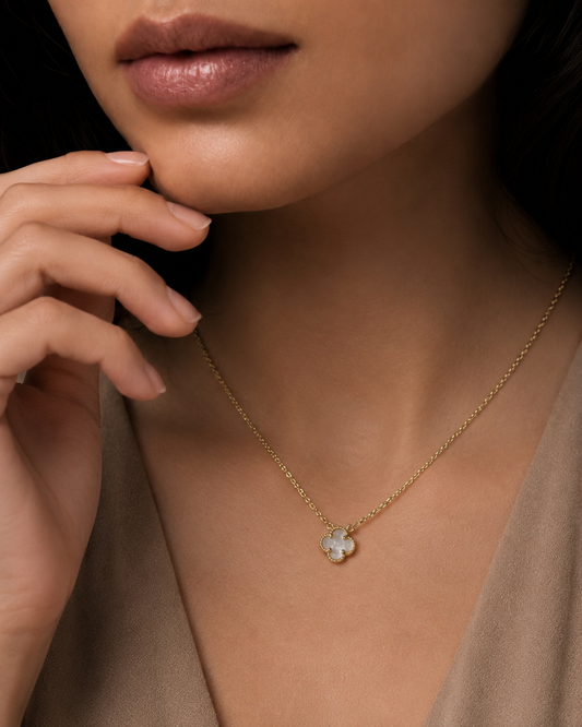 Conjunto en Oro 10 Kilates | Estilo Van Cleef