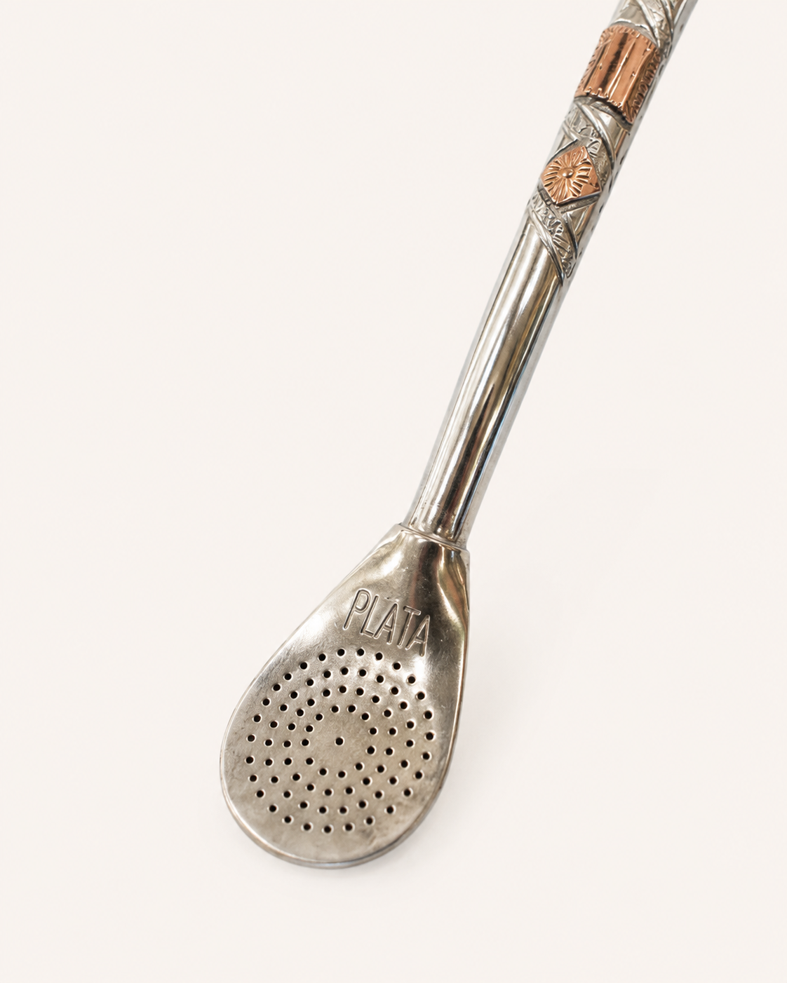 Bombilla de plata | Tarjeta de Oro