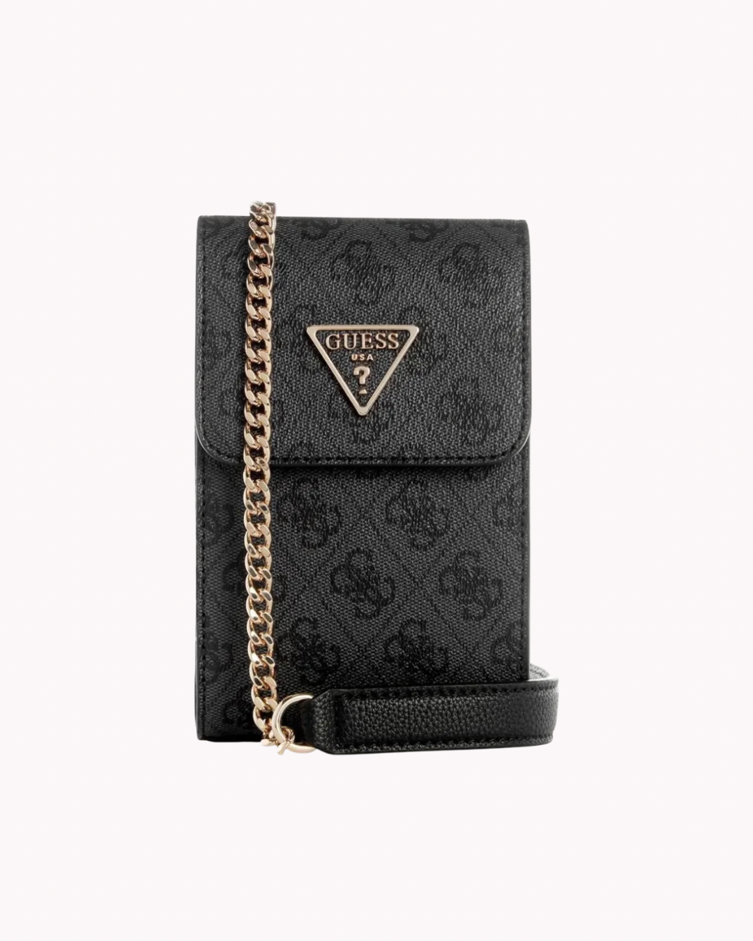 Porta celular GUESS | Noelle Mini Coal Logo