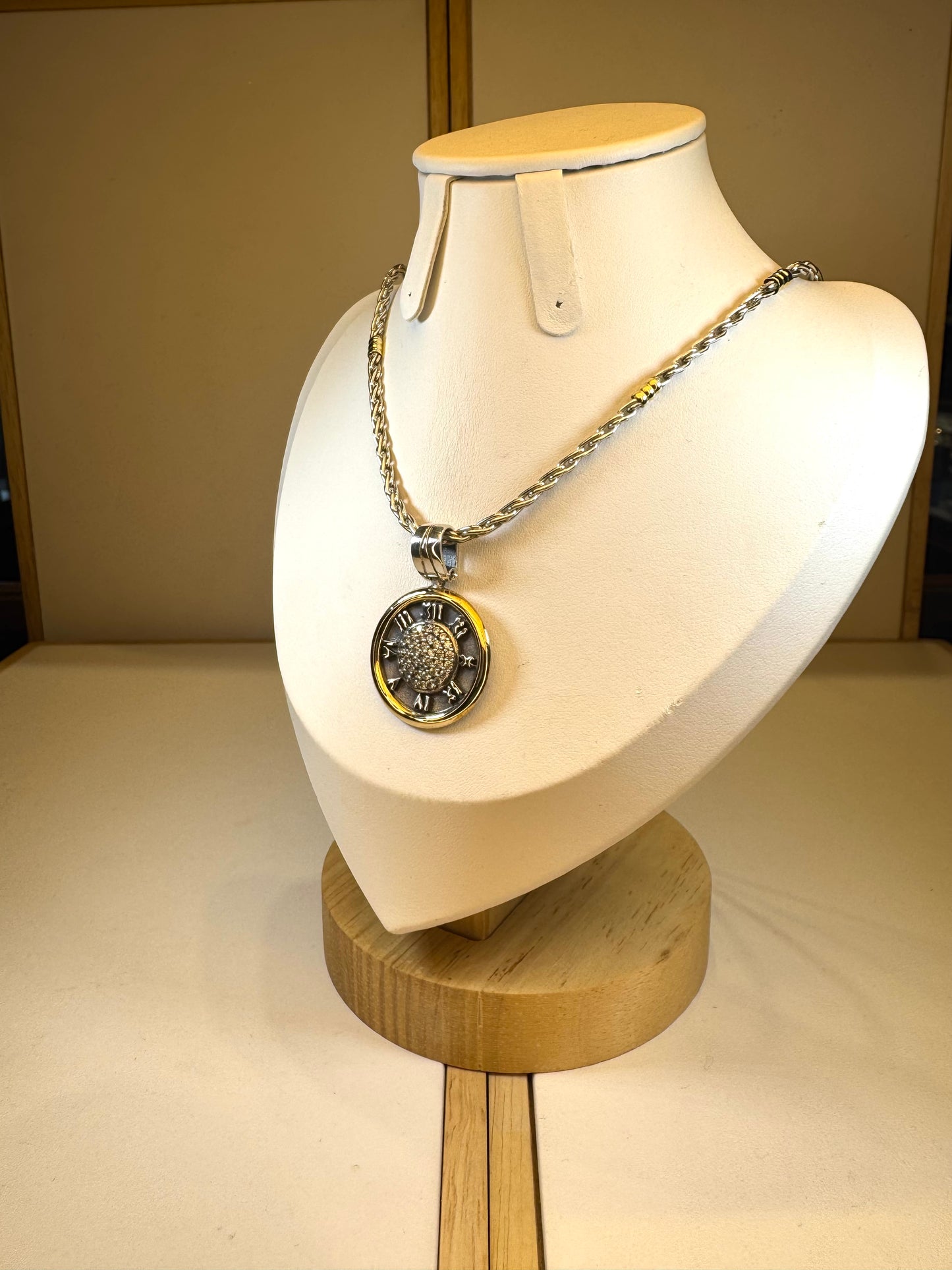 Conjunto De Plata Y Oro | Circonias