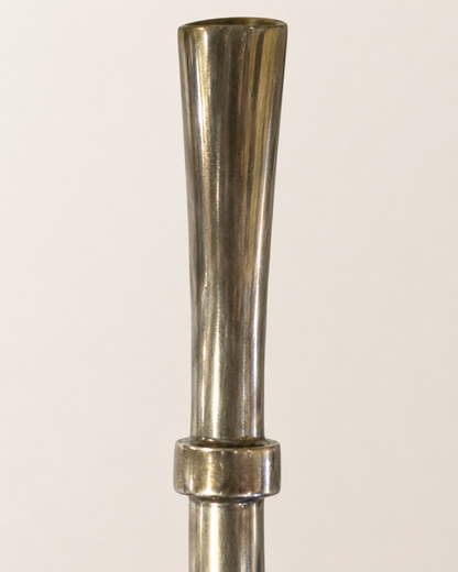 Bombilla de plata | Boca ancha
