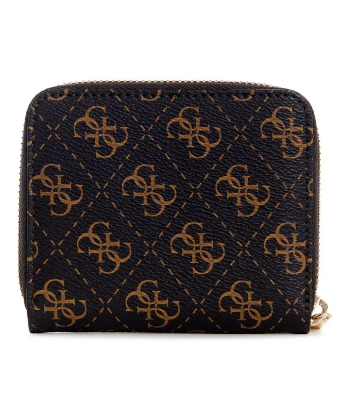 Billetera GUESS | Laurel SLG Brown Logo
