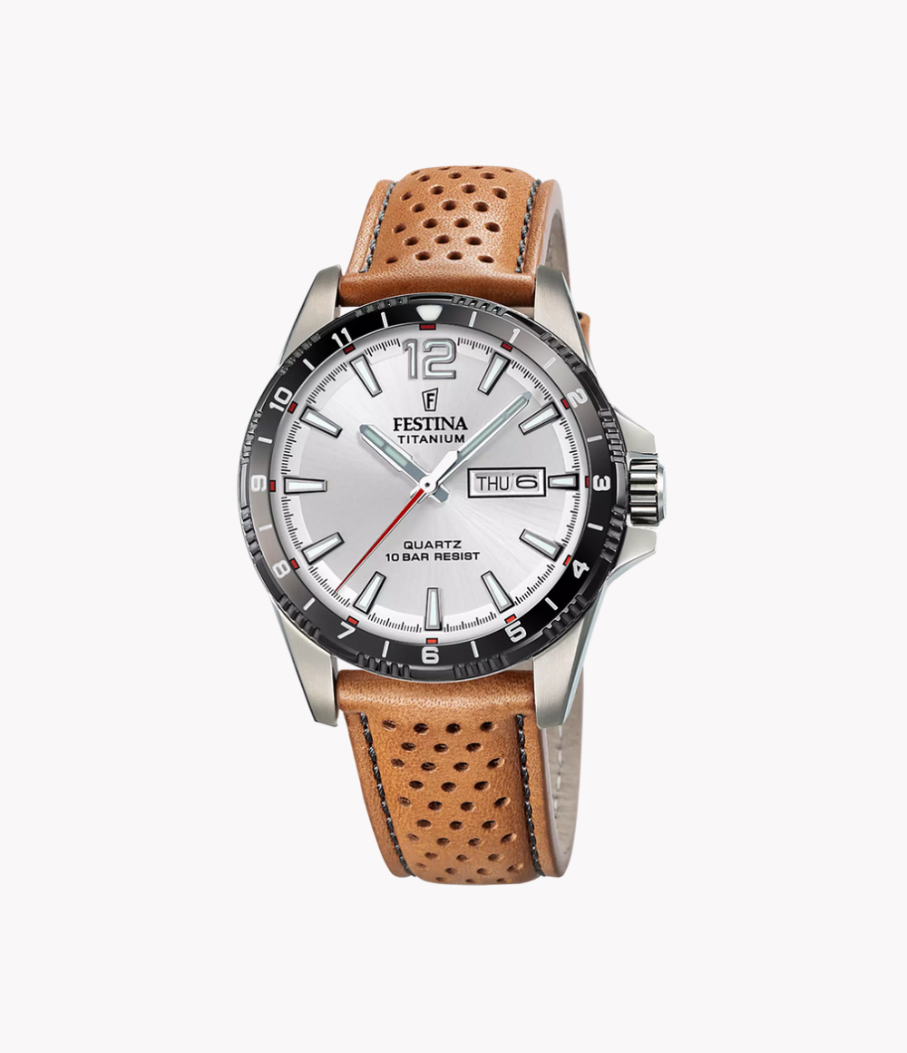 Reloj Festina | Titanium Leather