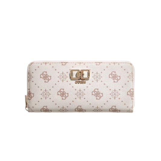 Billetera GUESS | Emilie Logo SLG Vanilla LOGO