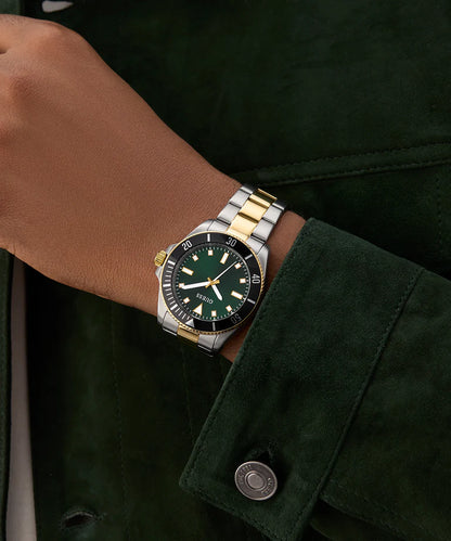 Reloj GUESS | Golden & Green