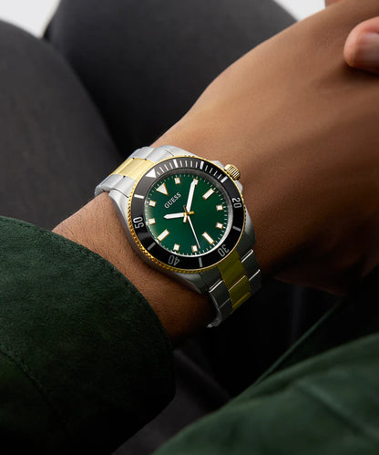 Reloj GUESS | Golden & Green
