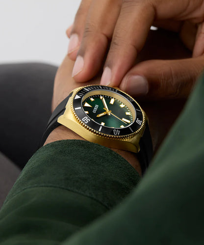Reloj GUESS | Golden & Green