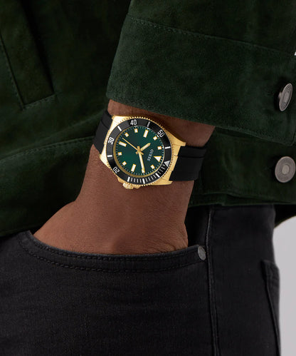 Reloj GUESS | Golden & Green
