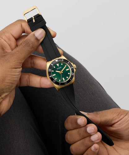 Reloj GUESS | Golden & Green