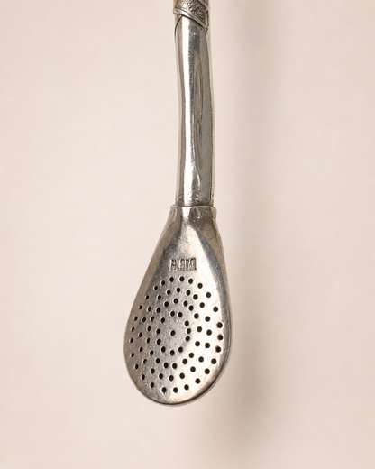 Bombilla de plata | Apliques y tarjeta de Oro