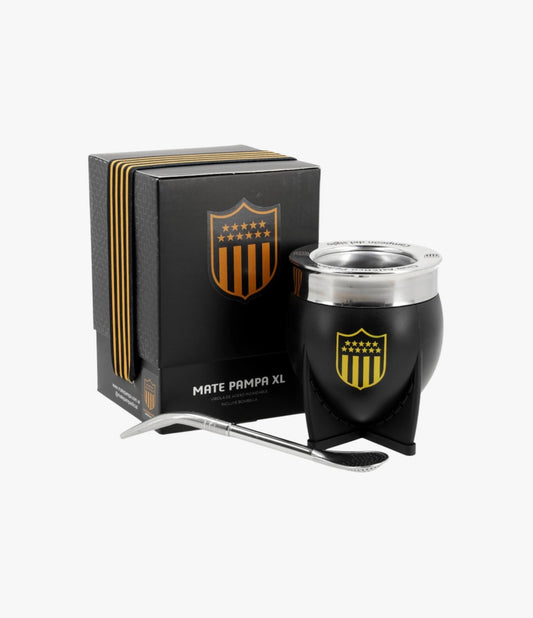 Mate y bombilla de acero inoxidable | Peñarol