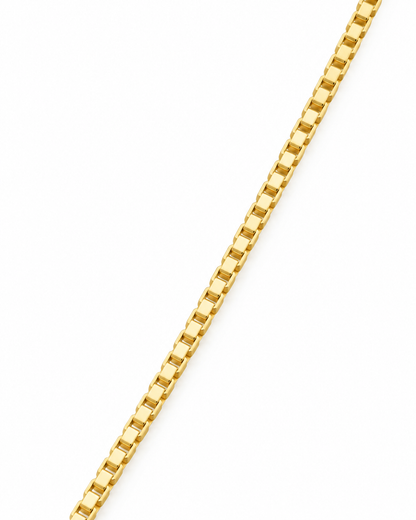 Conjunto punto de luz oro 9 kilates | 45CM