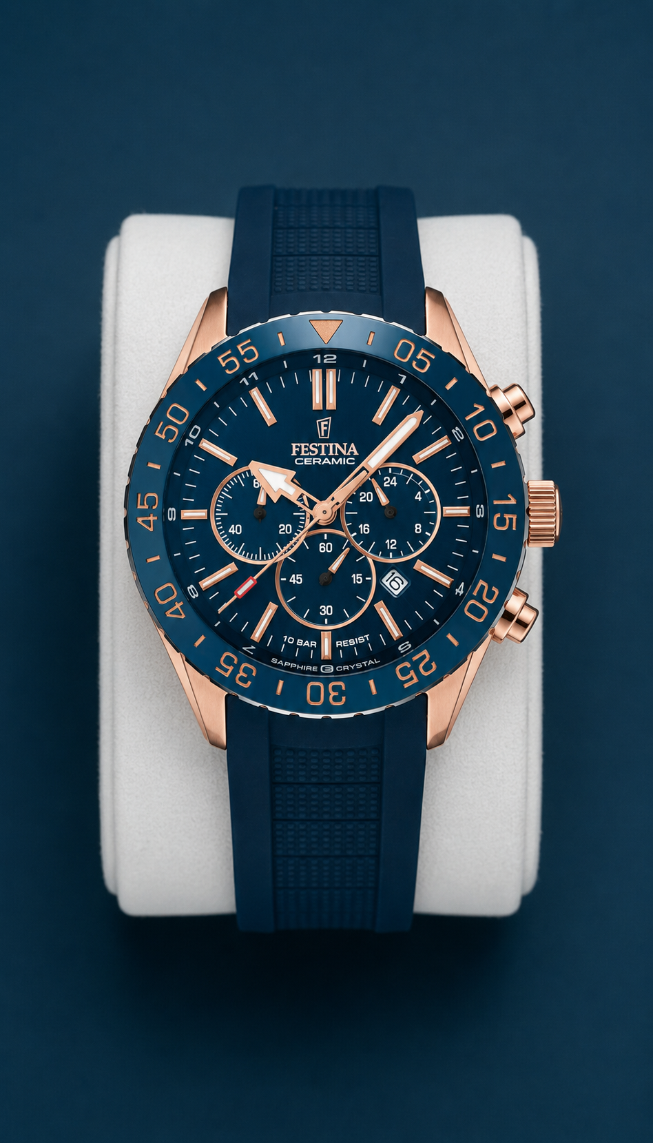 Reloj Festina | Ceramic Golden Blue