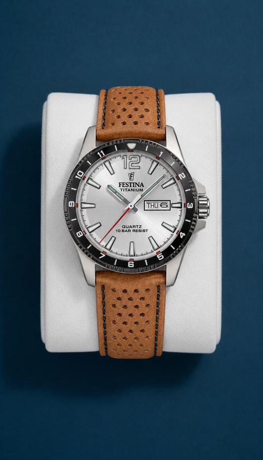Reloj Festina | Titanium Leather