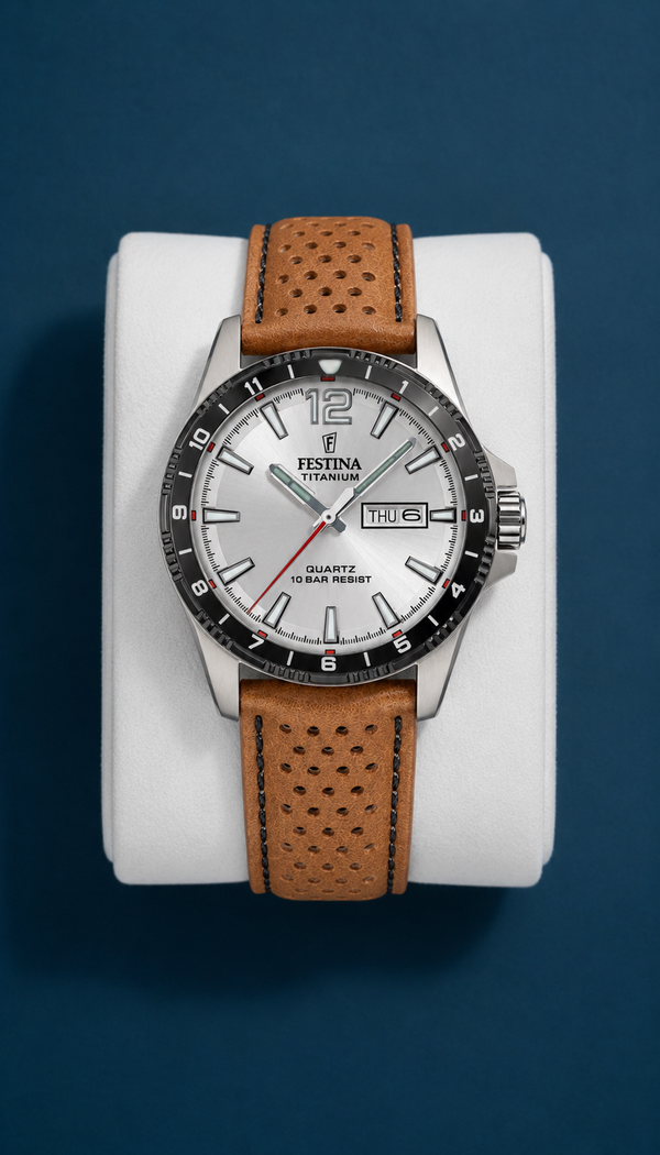 Reloj Festina | Titanium Leather
