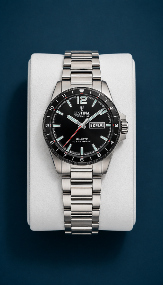 Reloj Festina | Titanium Black
